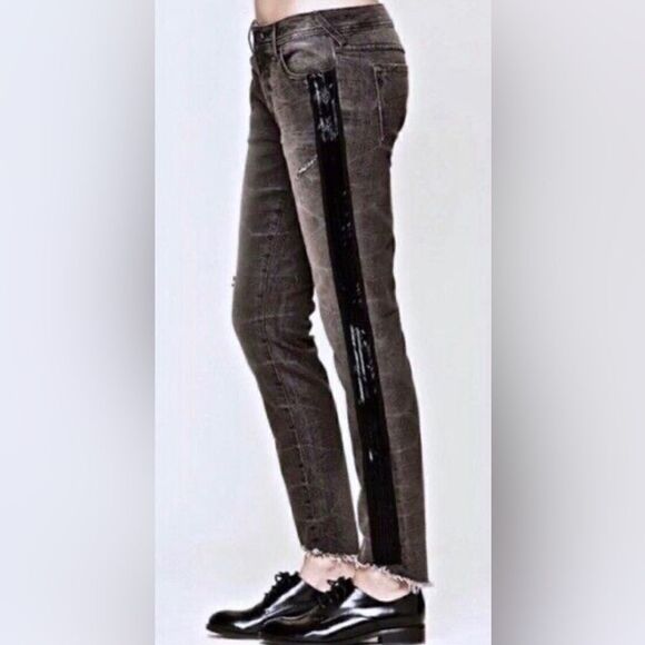 Free People Summer Solstice Beaded Jeans - Picture 1 of 13